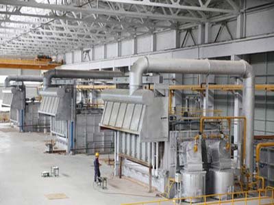 reverberatory furnace