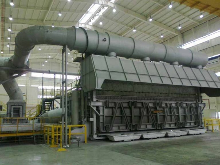 reverberatory furnace