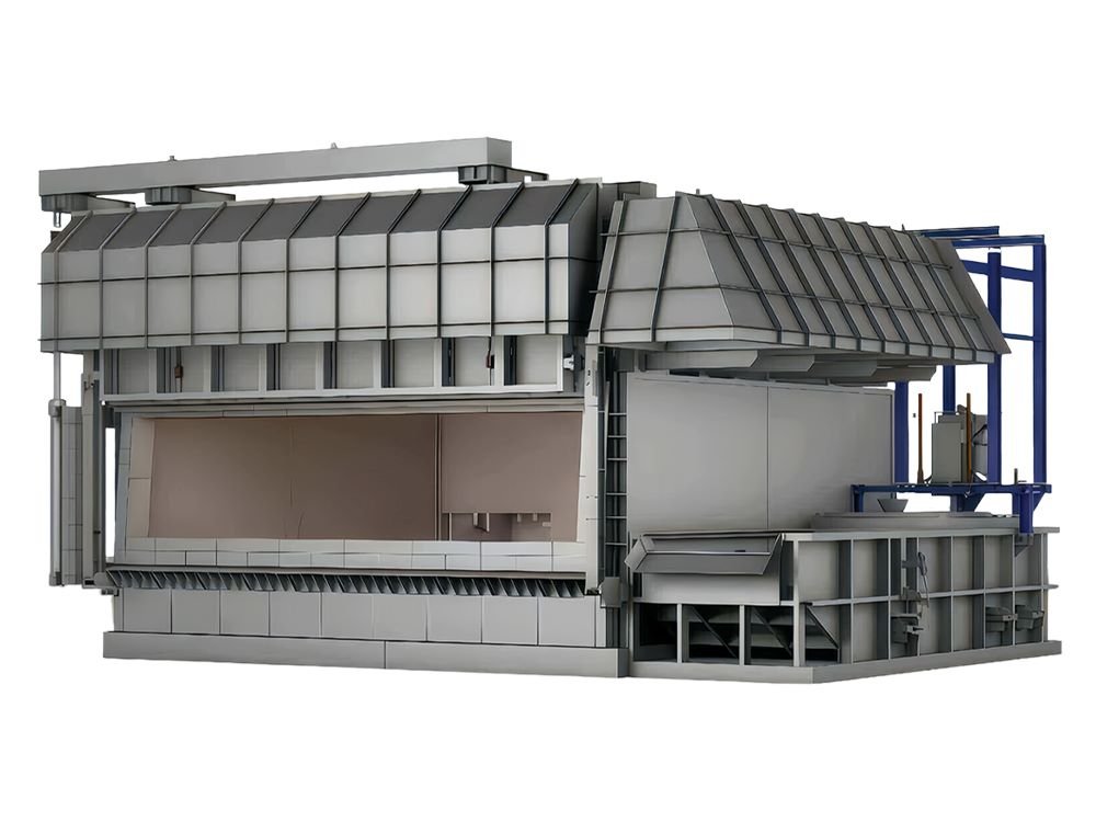 reverberatory furnace