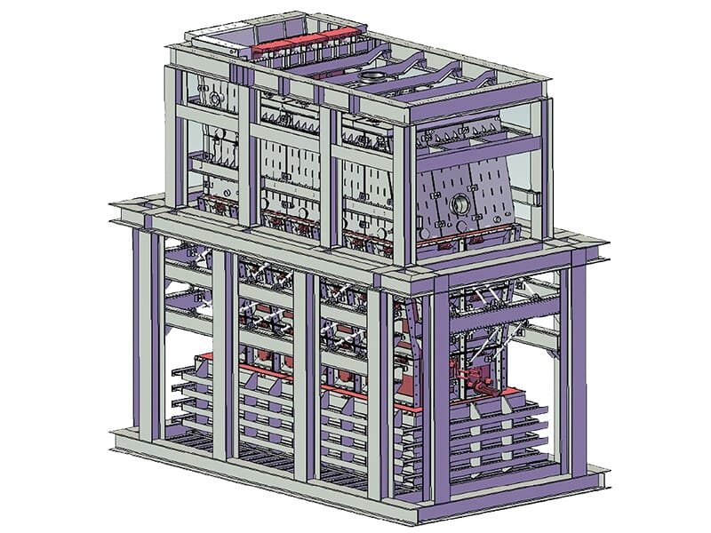 oxygen-enriched side-blown furnace