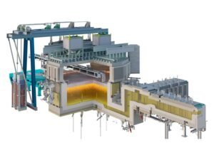 glass melting furnace