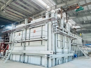 ruitailianxin glass melting furnace