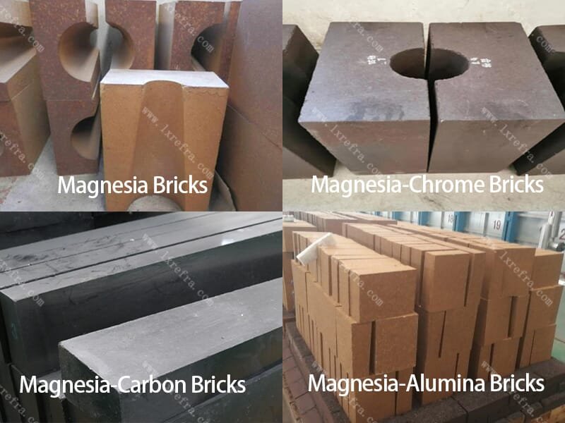 Alkali refractory bricks
