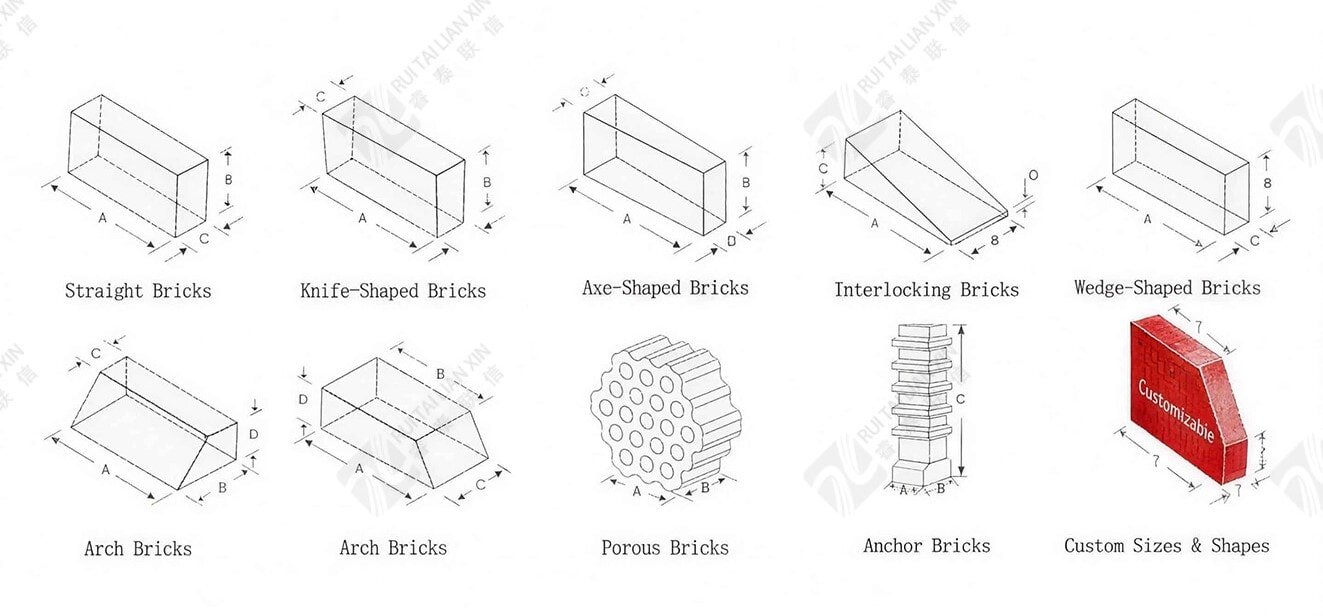 Custom Refractory Blocks